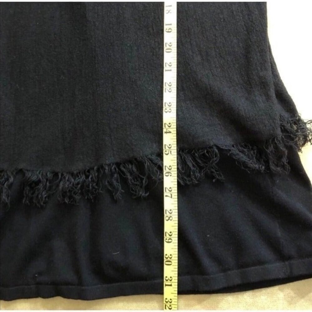 Theory Jurinzi Fringe linen/viscose sweater knit dress xs - Picture 4 of 8
